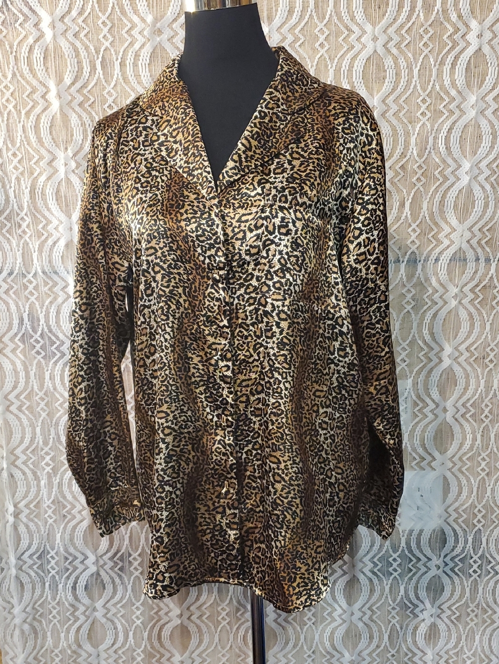 Leopard Print Womens Intimate Top